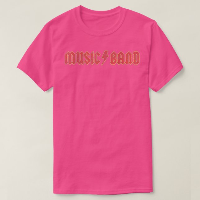 Camiseta Music Band  (Frente do Design)