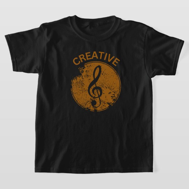 Camiseta Music Creative Legal Musical design (Postura )