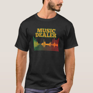 Camiseta Music Dealer Música Legal Deejay Cote Musical