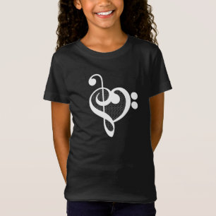 Camiseta Music Heart - I Love Music