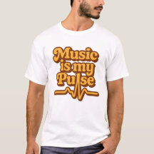 Camiseta Music is my Pulse