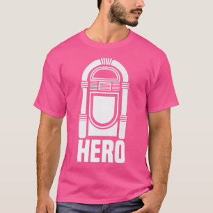 Camiseta Music Jukebox Hero Music Karaoke Lover 1877