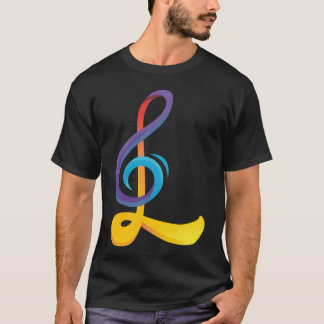 Camiseta Music L Girl