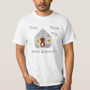 Camiseta Music Makes The World Go Around