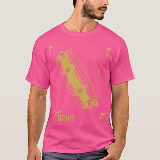 Camiseta Music Notes Snare Drum (Frente)
