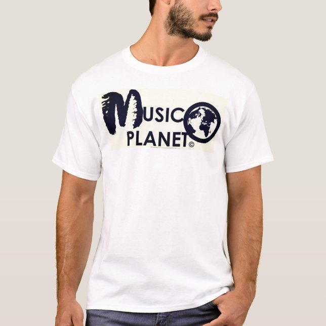 Camiseta MUSIC PLANET (Frente)