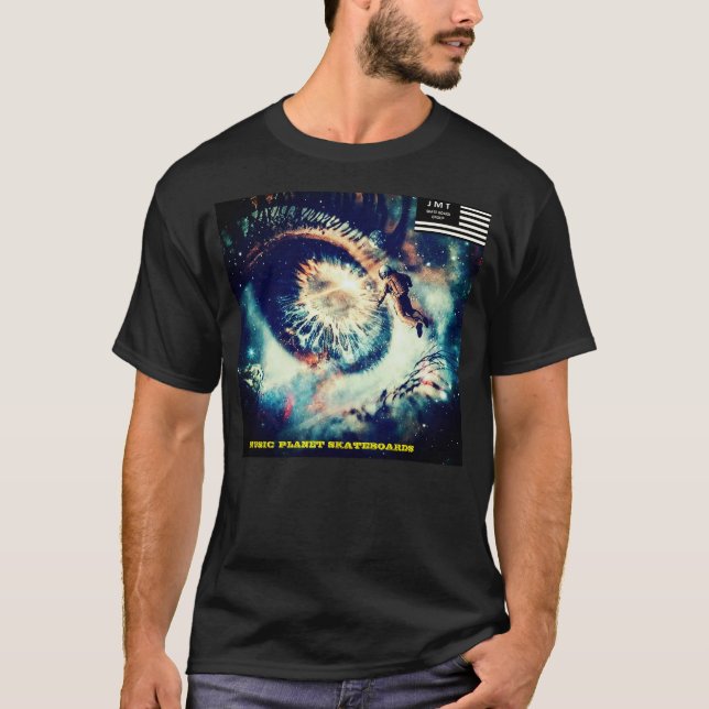 Camiseta MUSIC PLANET SKATEBOARD (Frente)