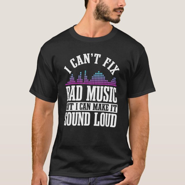 Camiseta Music Producer DJ Composer Record Musician Song Ma (Frente)