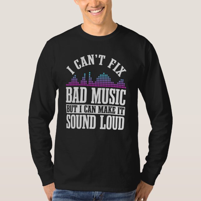 Camiseta Music Producer DJ Composer Record Musician Song Ma (Frente)