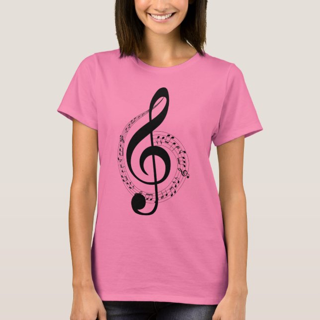 Camiseta Music quote (Frente)