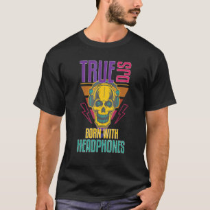 Camiseta Music Record Techno Vinyl Disk Jockey Graphic Dj