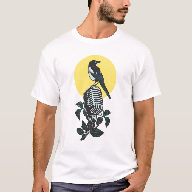 Camiseta Music Sparrow (Frente)