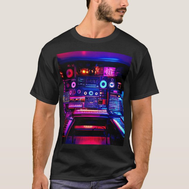 Camiseta Music Studio (Frente)