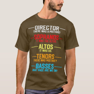 Camiseta Music Teacher Appreciation Design Choir Members