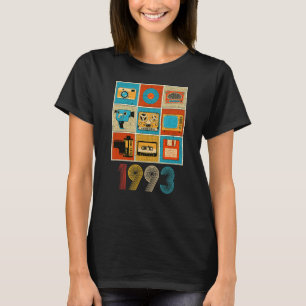 Camiseta Music Tech Vintage 1993 29º Aniversário