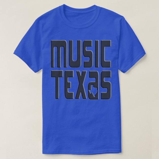 Camiseta Music Texas TShirt (Frente do Design)