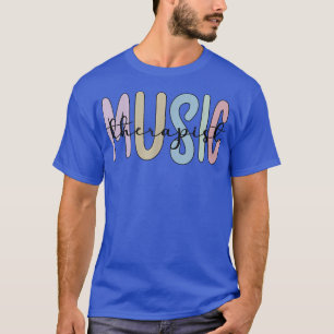Camiseta Music Therapist Apreciation Music Therapy 1982
