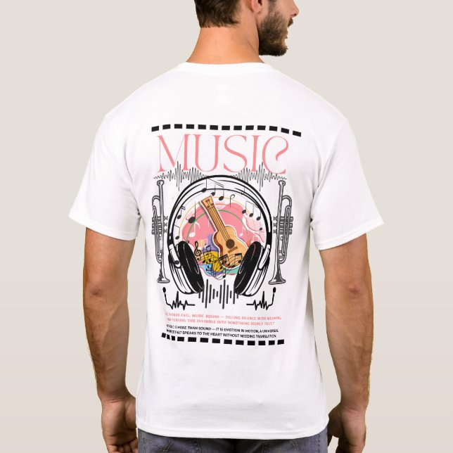 Camiseta Music Vibes (Verso)