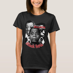 Camiseta Music Vintage Retro James Baldwin Funny Graphic Gi