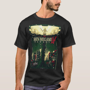 Camiseta Music Vintage Shin Megami Tensei Iv Gift Movie Fan