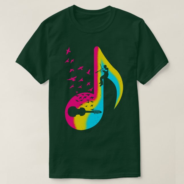 Camiseta Music Viola Damore (Frente do Design)