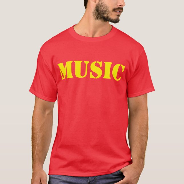 Camiseta Música (Frente)