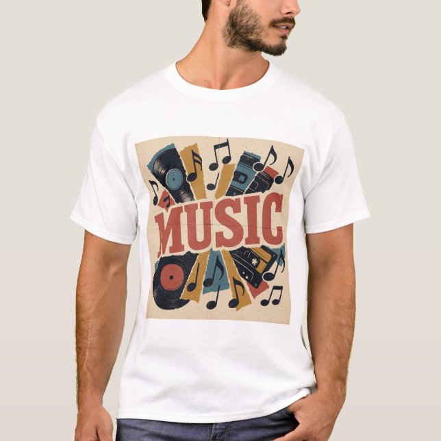 Camiseta Música (Frente)