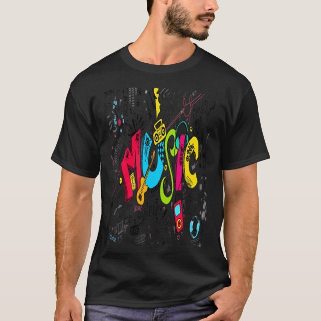Camiseta música (Frente)