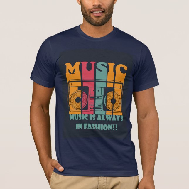 Camiseta Música (Frente)