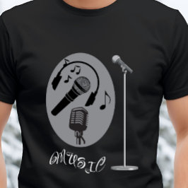 Camiseta Música