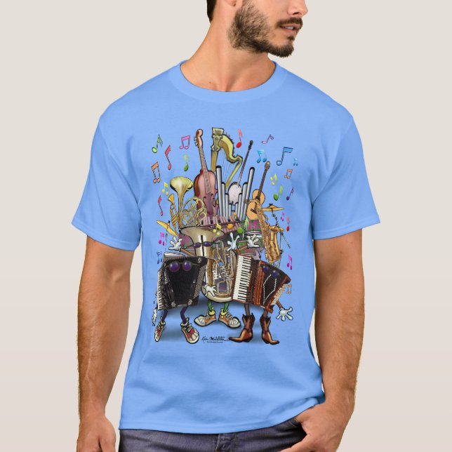 Camiseta Música (Frente)