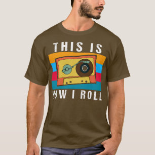 Camiseta Música 80s 90s Cassete Retro