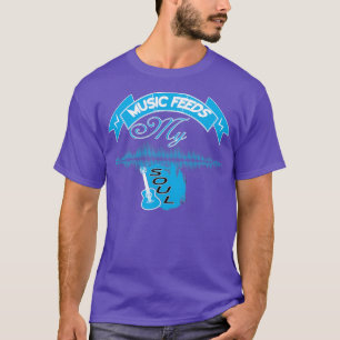 Camiseta Música alimenta minha alma (2)