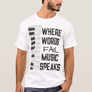 Camiseta Música Amante Tshirt Themed Gift Tee