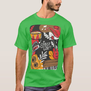 Camiseta Música Art African Music