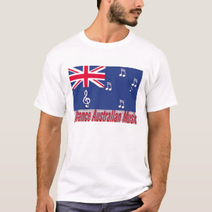 Camiseta Música australiana avançada