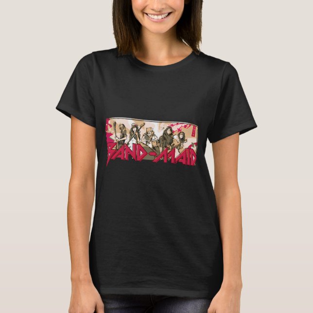 Camiseta Música BandMaid Brown (Frente)