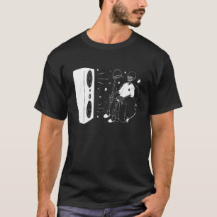 Camiseta Música Bass Skeleton Music