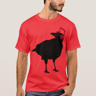 Camiseta Música Bird Crow Musical Note por Tobe Fonseca