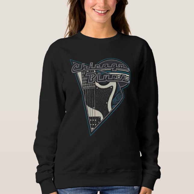 Camiseta Música Blues de Chicago (Frente)