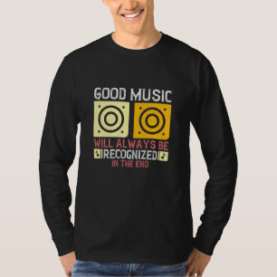 Camiseta Música - Boa Música Será Reconhecida