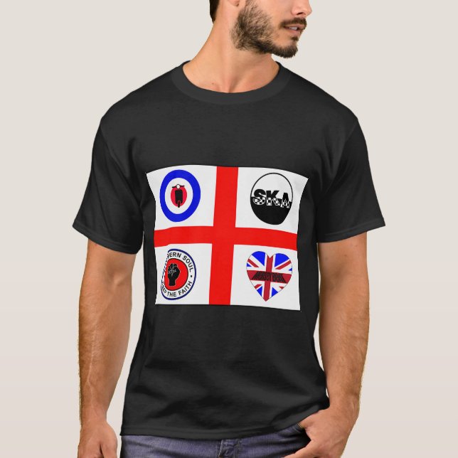Camiseta Música britânica (60 e 70) (Frente)