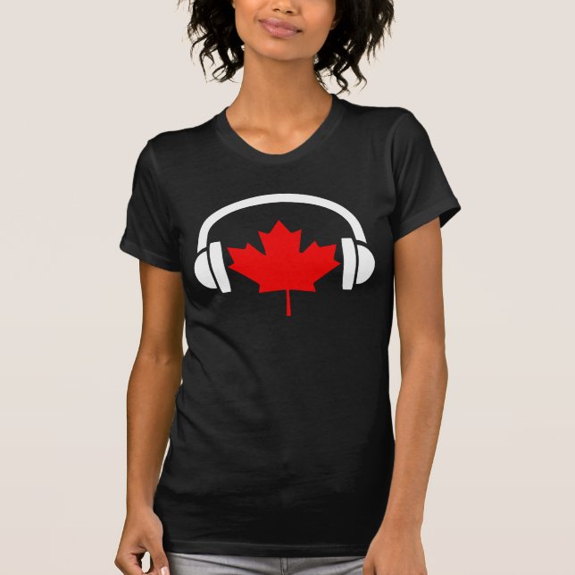 Camiseta Música canadense (Frente)