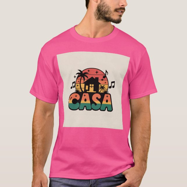 Camiseta Música CASA (Frente)
