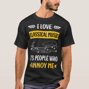 Camiseta Música Clássica Annoy do Pessoas