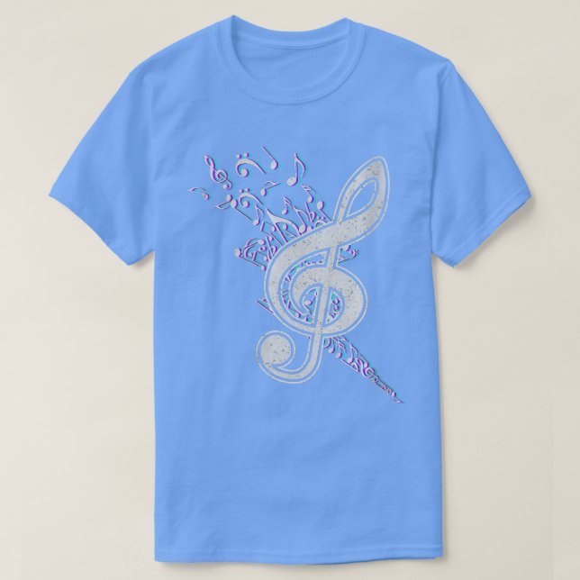 Camiseta Música Clássica de Orquestra de Mulheres Compõe Mú (Frente do Design)