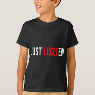 Camiseta Música clássica Franz Liszt Piano