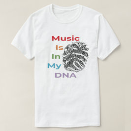 Camiseta Música Colorida Está No Meu Músico Humor De Música