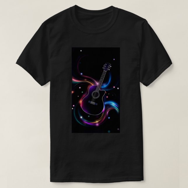 Camiseta Música Cor  (Frente do Design)