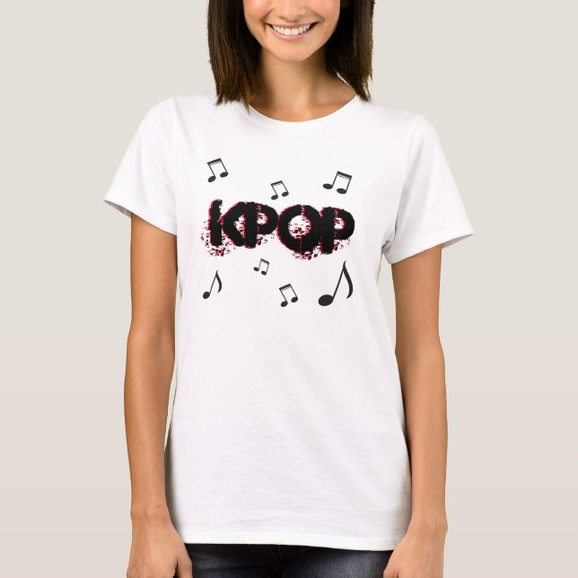 Camiseta Música Coreana do K-Pop kpop (Frente)
